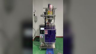Automatische sausverpakkingsmachine, 10 g rugafdichting, verwarming en roeren, ketchup-saladedressing Pean