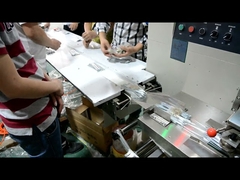 lange de moersleutel verpakkende machine van de fabrieksprijs 350X downpaper, beschikbare vaatwerk verpakkende machine