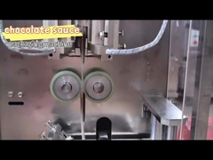 Gemakkelijk werk! Lc-60YZ chocoladesaus/van de aardbeisaus/van de fruitsaus verpakkende machine met opruier