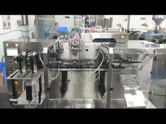 Twee-traps vloeibaar vruchtensap, slurry, honing, sojasaus voorgevormde zak/kleine zak verpakkingsmachine