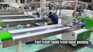 LC 580S Flow Pack-machine Snelheid en efficiëntie