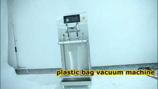 vacuümmachine voor plastic zakken
