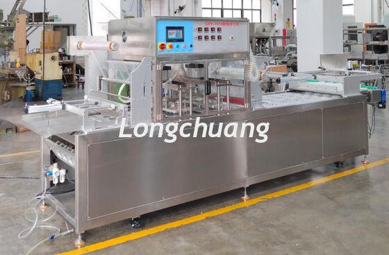 kwaliteit  LC-QXY-1913 Fully Automatic Vucuum Disc Chain Plate Filling And Sealing Machine fabriek