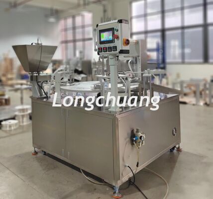 LC-672CF Volledig automatische vacuüm schijf vul- en afdichtmachine CE-certificaat